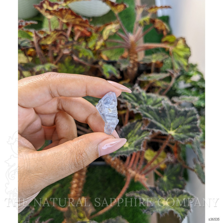 20.06 Ct. Blue Sapphire Crystal from Ceylon (Sri Lanka)