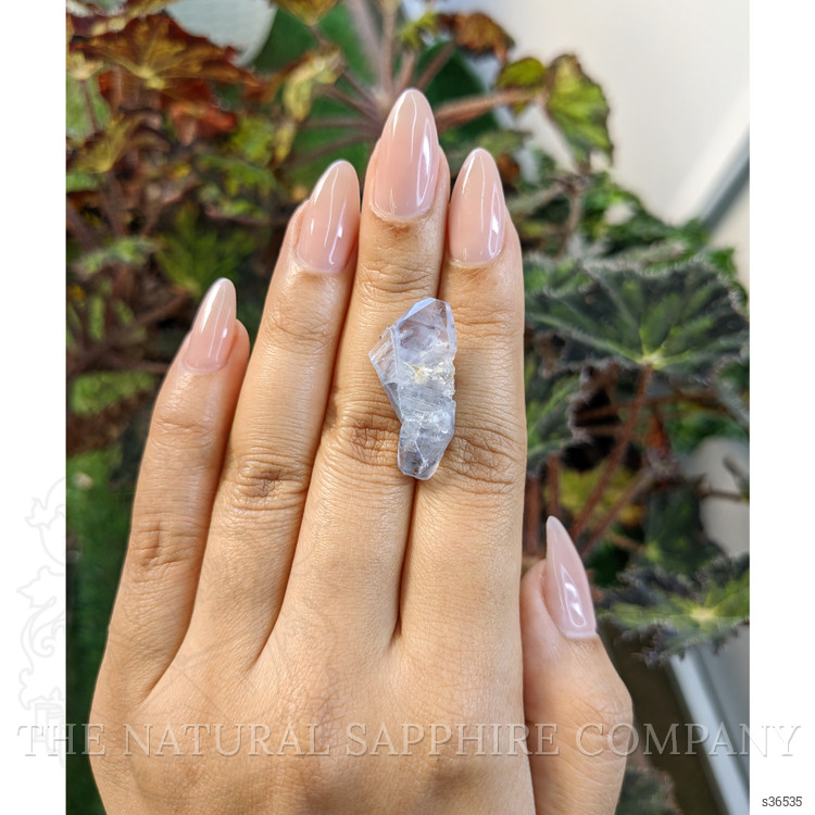 20.06 Ct. Blue Sapphire Crystal from Ceylon (Sri Lanka)