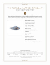 9.36 Ct. Blue Rough Sapphire Crystal from Ceylon (Sri Lanka) Scan Report