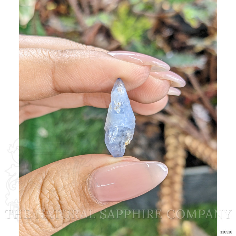 9.36 Ct. Blue Sapphire Crystal from Ceylon (Sri Lanka)