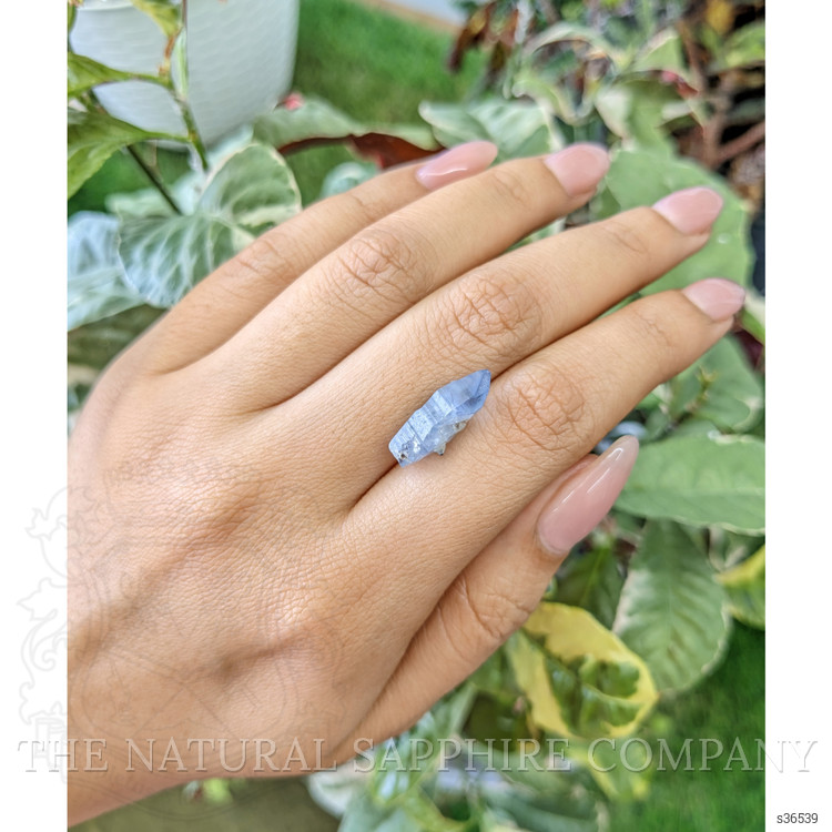 7.46 Ct. Blue Sapphire Crystal from Ceylon (Sri Lanka)