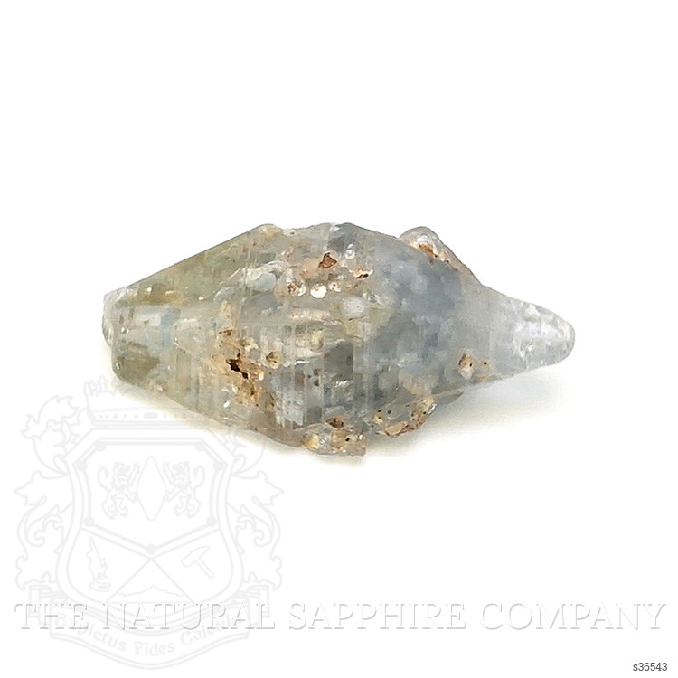 24.79 Ct. Grey Rough Sapphire Crystal from Ceylon (Sri Lanka)