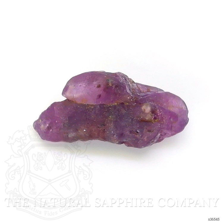 7.01 Ct. Pinkish Purple Sapphire Crystal from Ceylon (Sri Lanka)