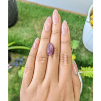 7.01 Ct. Pinkish Purple Sapphire Crystal from Ceylon (Sri Lanka) Life Style