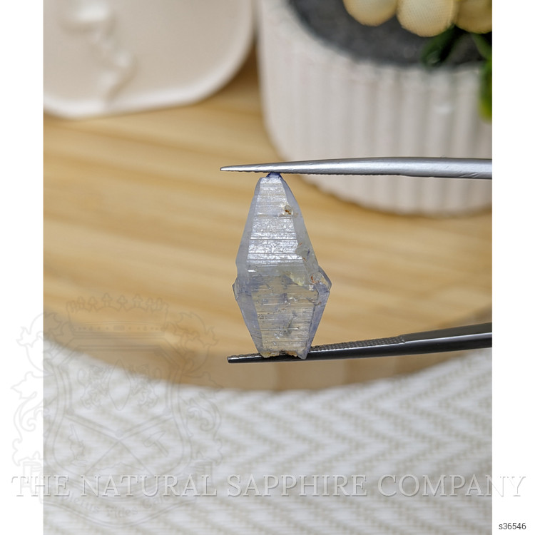 8.78 Ct. Blue Rough Sapphire Crystal from Ceylon (Sri Lanka)