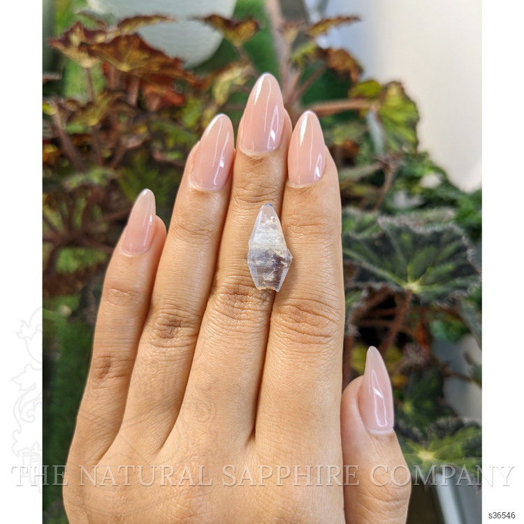 8.78 Ct. Blue Rough Sapphire Crystal from Ceylon (Sri Lanka)