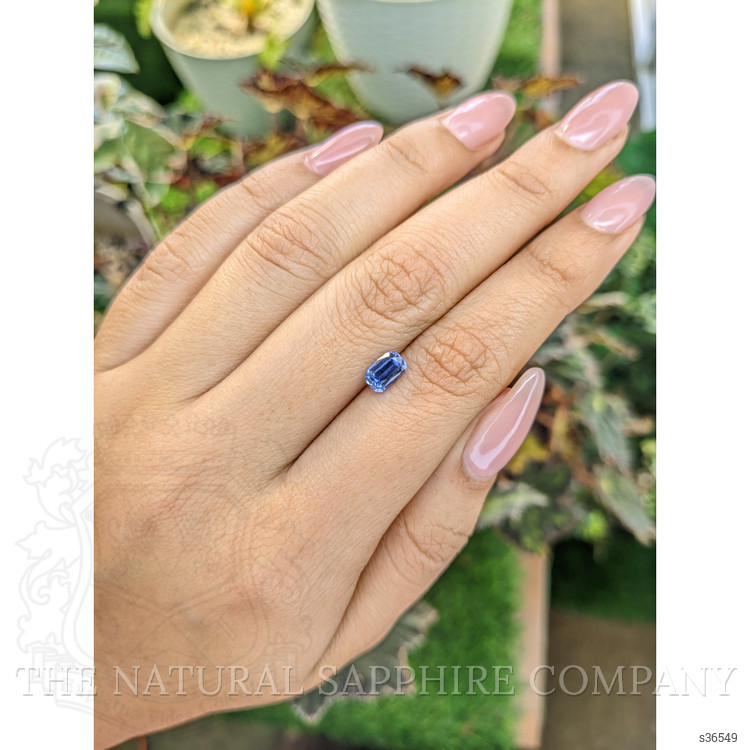 1.09 Ct. Blue Sapphire from Ceylon (Sri Lanka)