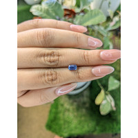 1.09 Ct. Blue Sapphire from Ceylon (Sri Lanka) Life Style