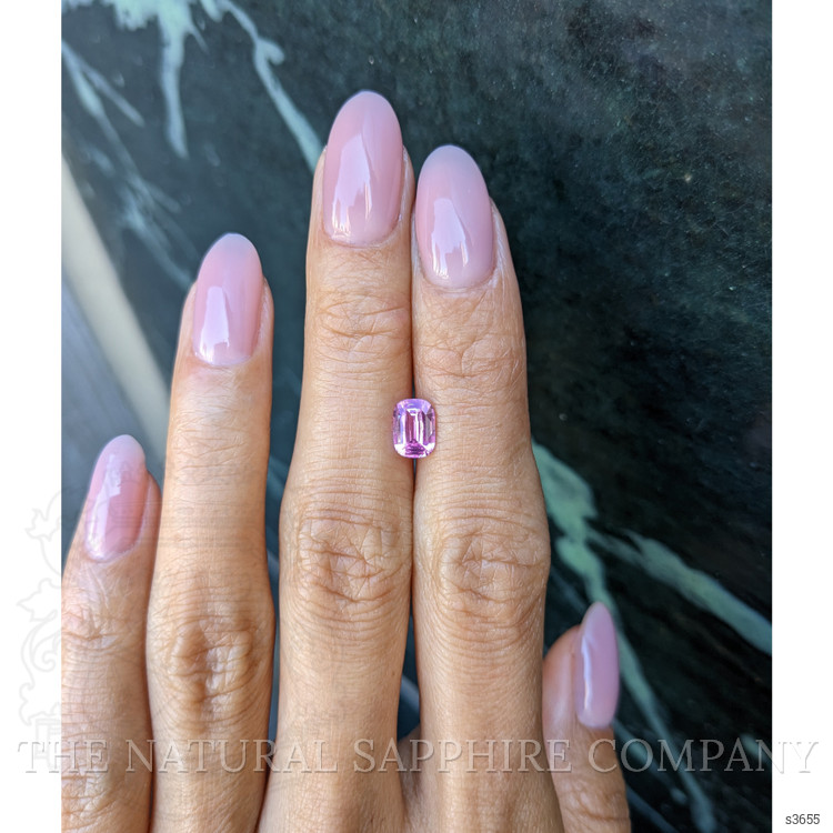 1.08 Ct. Pinkish Purple Sapphire from Ceylon (Sri Lanka)