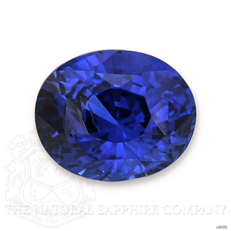 3.13 Ct. Blue Sapphire from Ceylon (Sri Lanka)