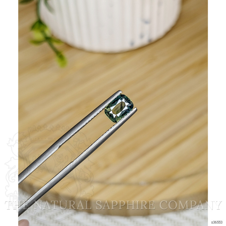 1.03 Ct. Yellowish Green Sapphire from Madagascar