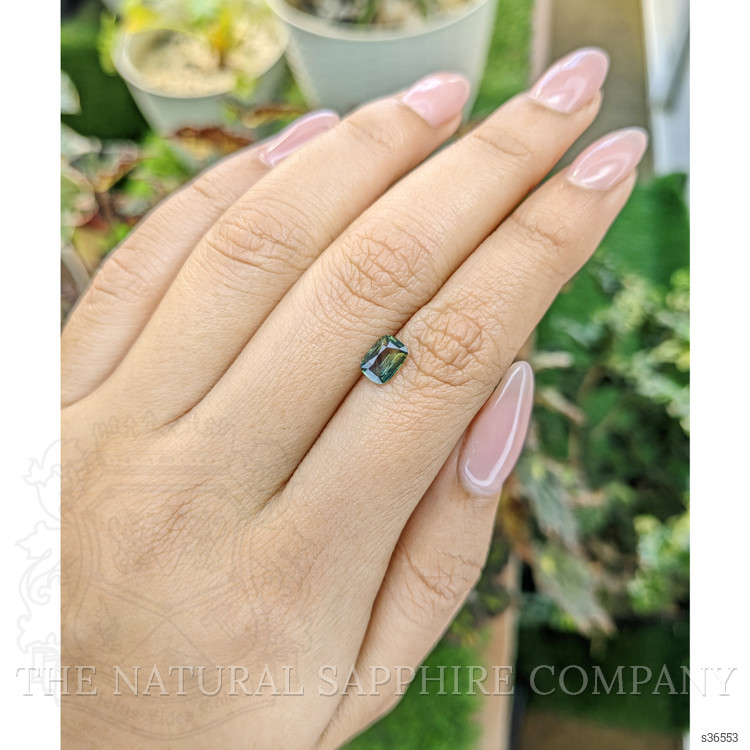 1.03 Ct. Yellowish Green Sapphire from Madagascar