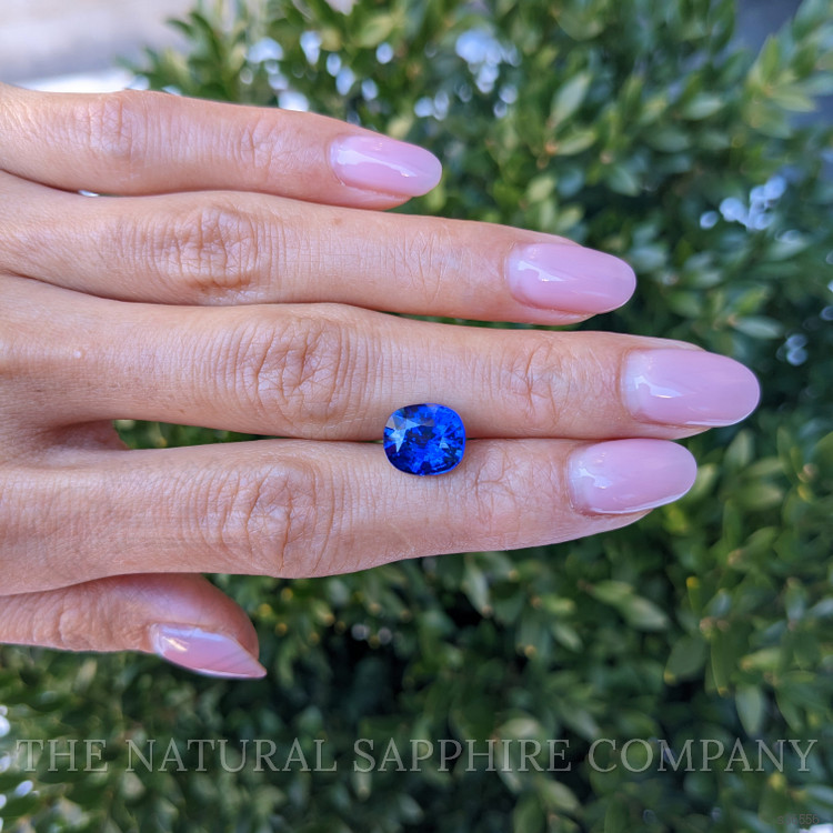 4.03 Ct. Blue Sapphire from Ceylon (Sri Lanka)