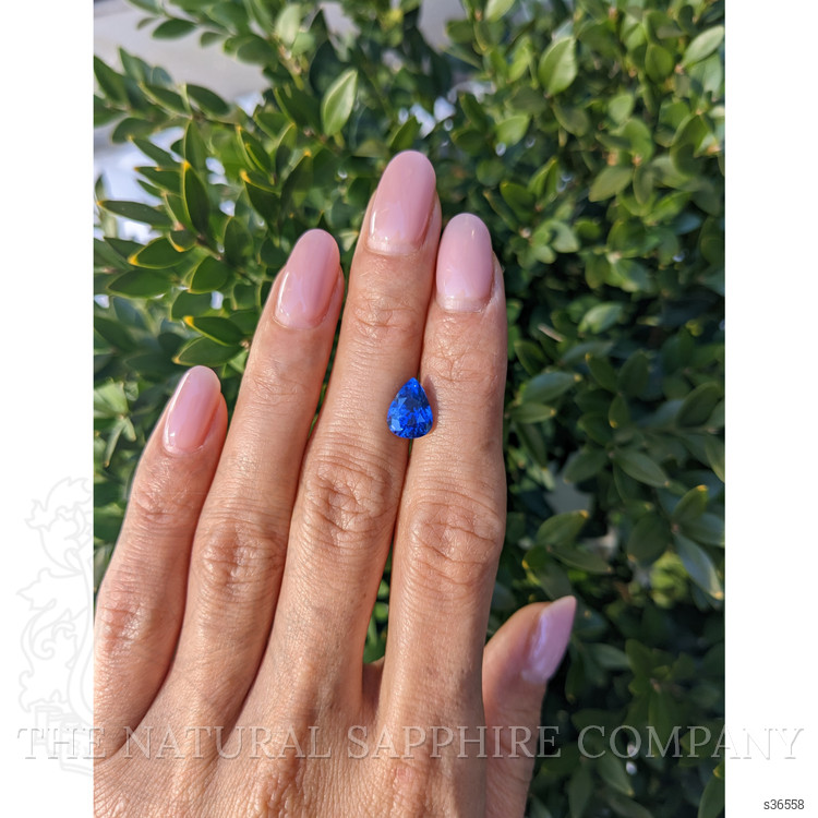 2.49 Ct. Blue Sapphire from Ceylon (Sri Lanka)