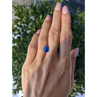 2.49 Ct. Blue Sapphire from Ceylon (Sri Lanka) Life Style