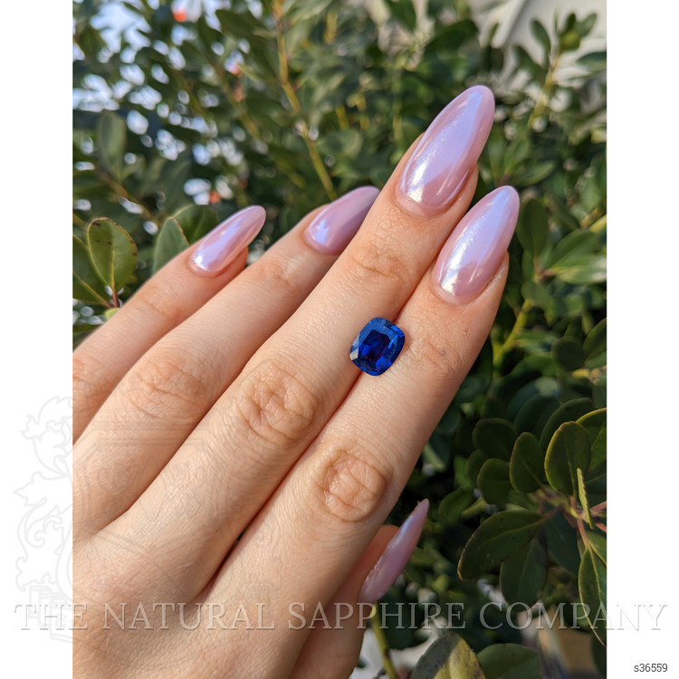 3.03 Ct. Blue Sapphire from Madagascar