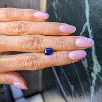 2.37 Ct. Blue Sapphire from Ceylon (Sri Lanka) Life Style