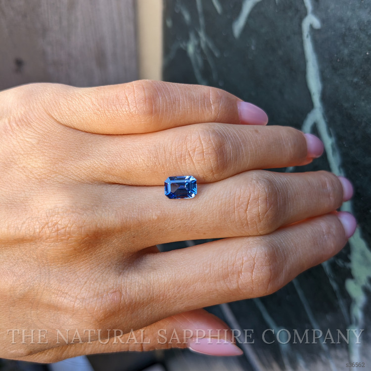 2.04 Ct. Blue Sapphire from Ceylon (Sri Lanka)