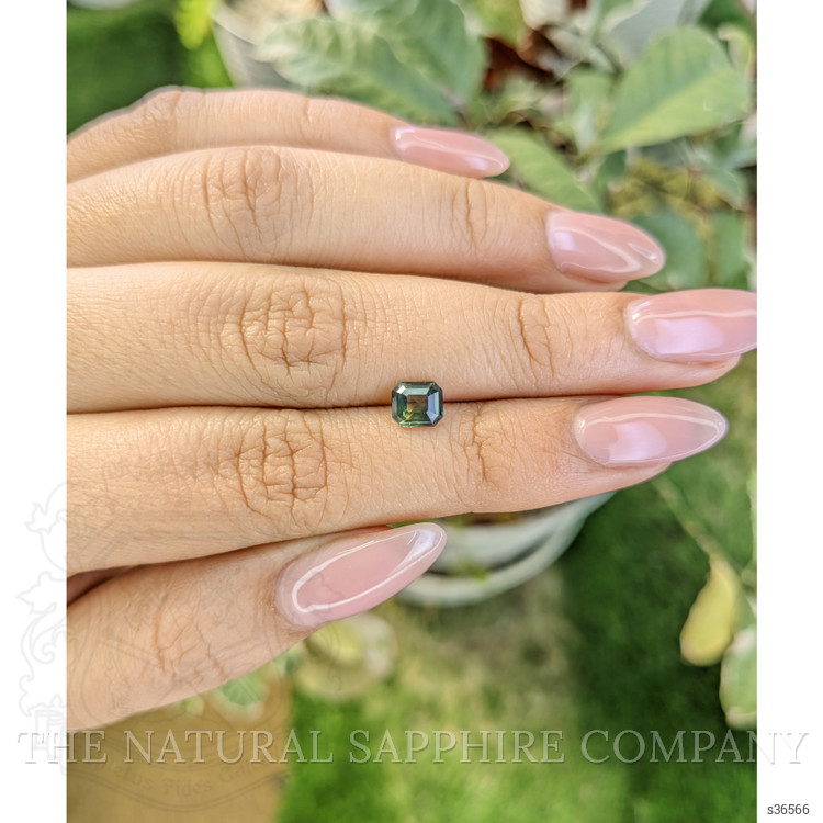 1.03 Ct. Yellowish Green Sapphire from Madagascar