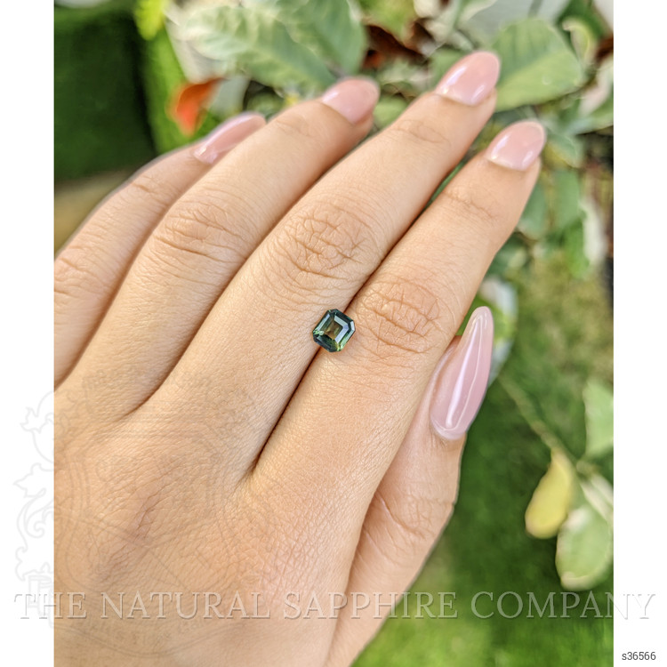 1.03 Ct. Yellowish Green Sapphire from Madagascar