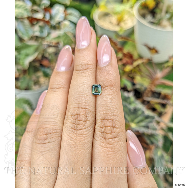 1.03 Ct. Yellowish Green Sapphire from Madagascar
