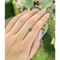 1.02 Ct. Green Sapphire from Madagascar Life Style