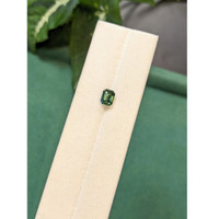 0.92 Ct. Bluish Green Sapphire from Madagascar Life Style