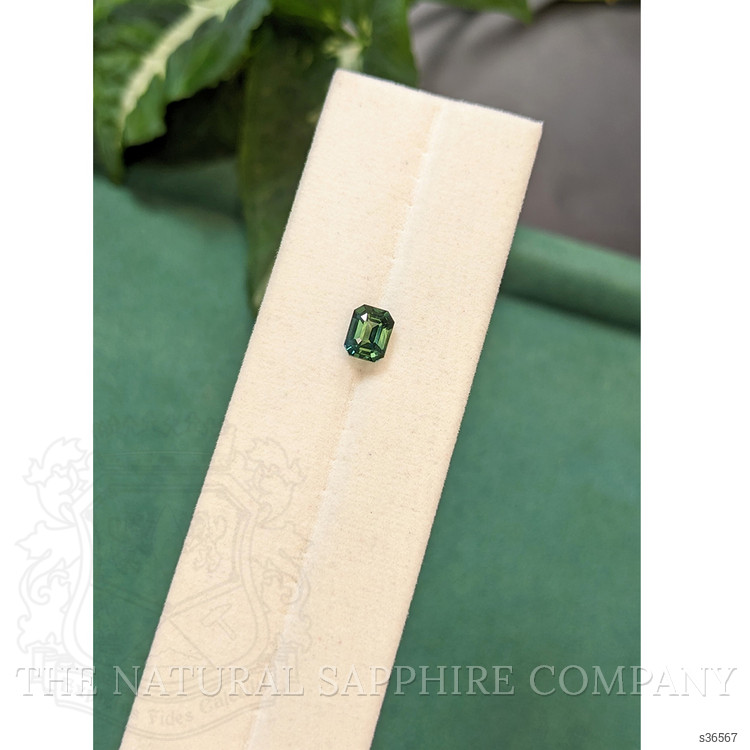 0.92 Ct. Bluish Green Sapphire from Madagascar