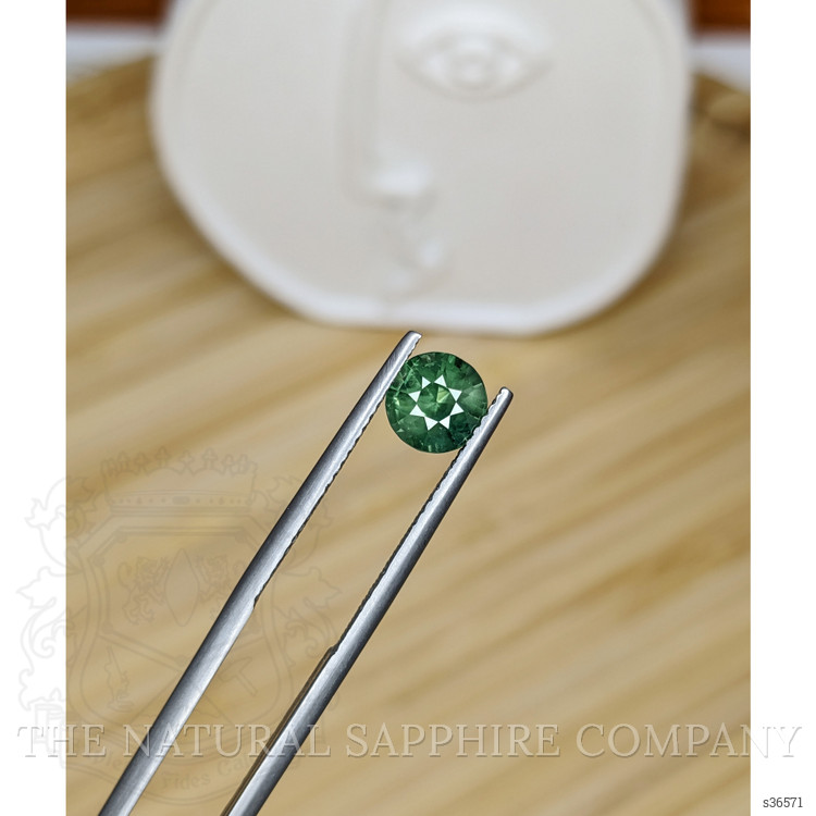 1.66 Ct. Green Sapphire from Madagascar