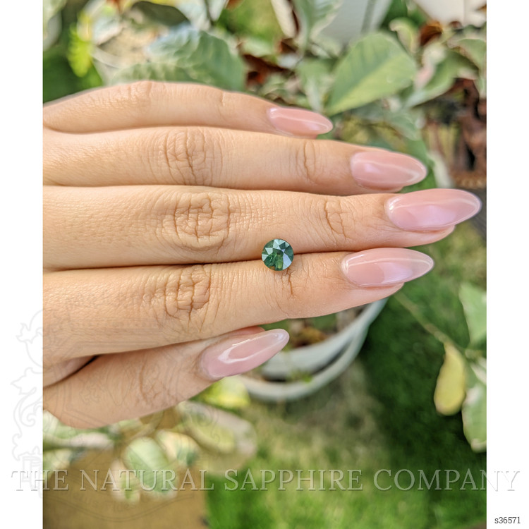 1.66 Ct. Green Sapphire from Madagascar