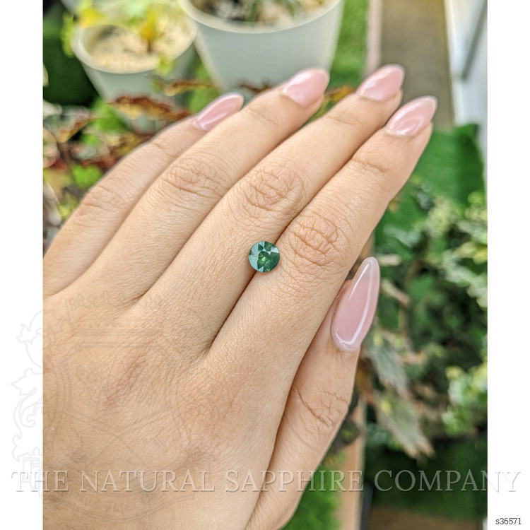 1.66 Ct. Green Sapphire from Madagascar