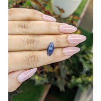 4.44 Ct. Blue Rough Sapphire from Ceylon (Sri Lanka) Life Style