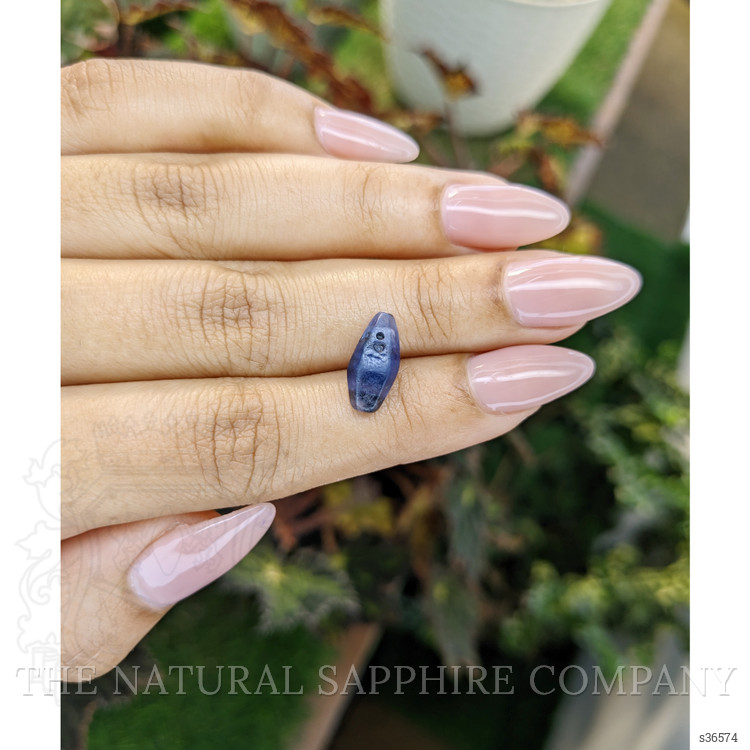4.44 Ct. Blue Rough Sapphire from Ceylon (Sri Lanka)