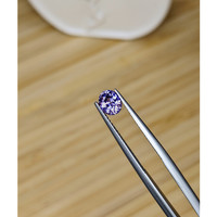 0.81 Ct. Pinkish Purple Sapphire from Ceylon (Sri Lanka) Life Style