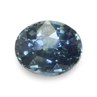 1.51 Ct. Greenish Blue Sapphire from Madagascar Video