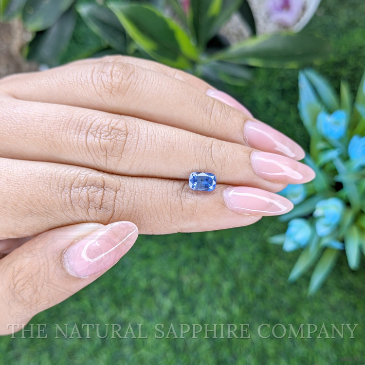 1.25 Ct. Blue Sapphire from Ceylon (Sri Lanka)