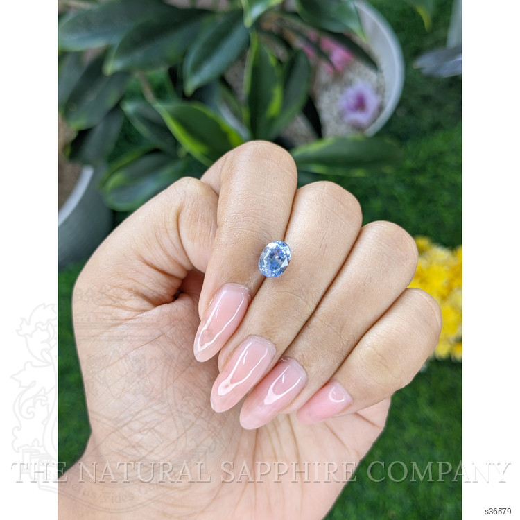 2.00 Ct. Blue Sapphire from Ceylon (Sri Lanka)