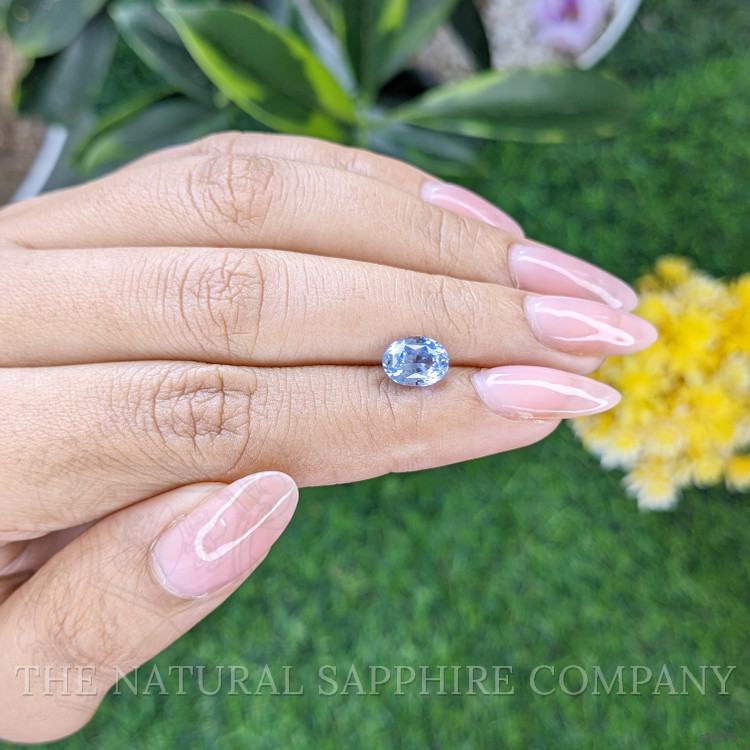 2.00 Ct. Blue Sapphire from Ceylon (Sri Lanka)