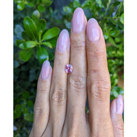 1.29 Ct. Pink Sapphire from Ceylon (Sri Lanka) Life Style