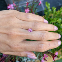 1.29 Ct. Pink Sapphire from Ceylon (Sri Lanka) Life Style
