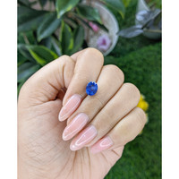 2.12 Ct. Blue Sapphire from Ceylon (Sri Lanka) Life Style