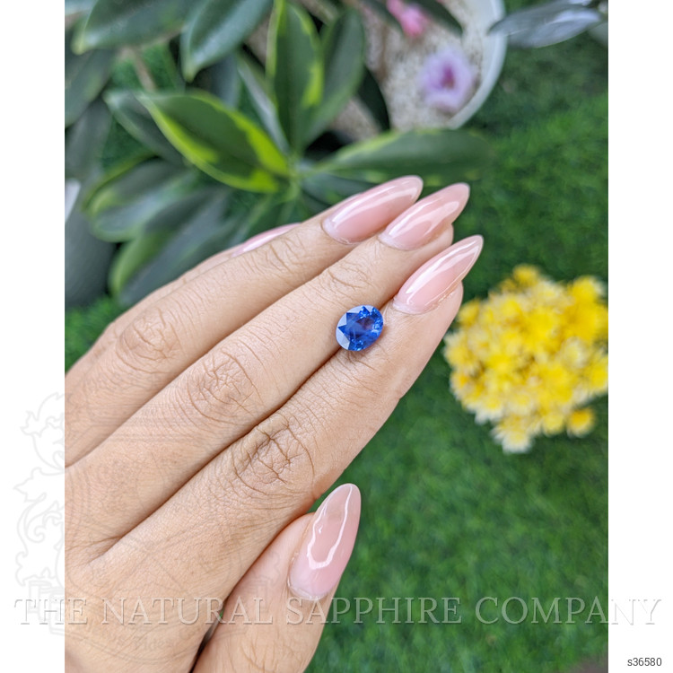 2.12 Ct. Blue Sapphire from Ceylon (Sri Lanka)