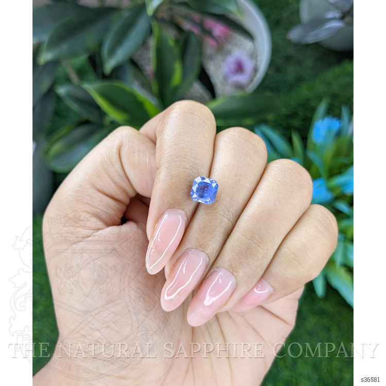 2.18 Ct. Blue Sapphire from Ceylon (Sri Lanka)
