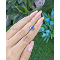 2.18 Ct. Blue Sapphire from Ceylon (Sri Lanka) Life Style