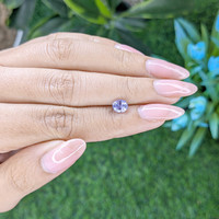 1.04 Ct. Violet Sapphire from Africa Life Style