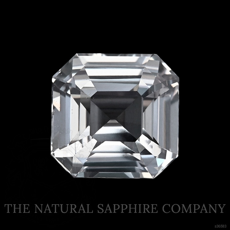 1.57 Ct. White Sapphire from Africa