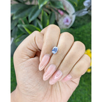 1.23 Ct. Blue Sapphire from Ceylon (Sri Lanka) Life Style