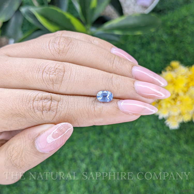 1.23 Ct. Blue Sapphire from Ceylon (Sri Lanka)