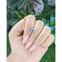 1.58 Ct. Blue Sapphire from Ceylon (Sri Lanka) Life Style
