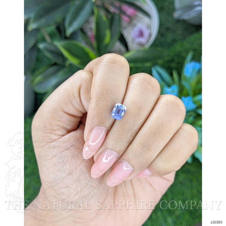 1.58 Ct. Blue Sapphire from Ceylon (Sri Lanka)